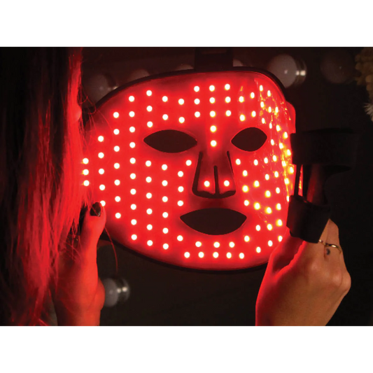 LED light therapy during travel