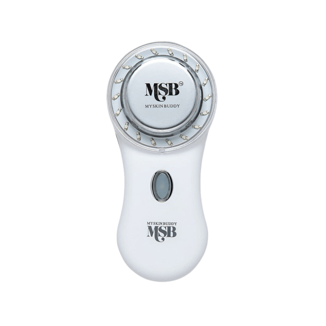 MySkinBuddy Boost – All-in-One LED, Ultrasonic, Heat & Ion Therapy Device