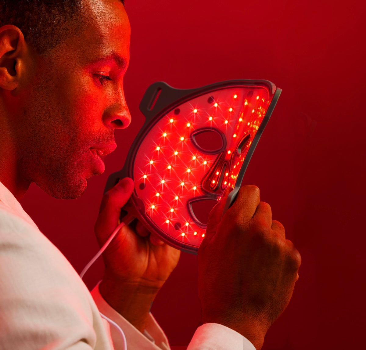 Luminmax LED red light therapy face mask