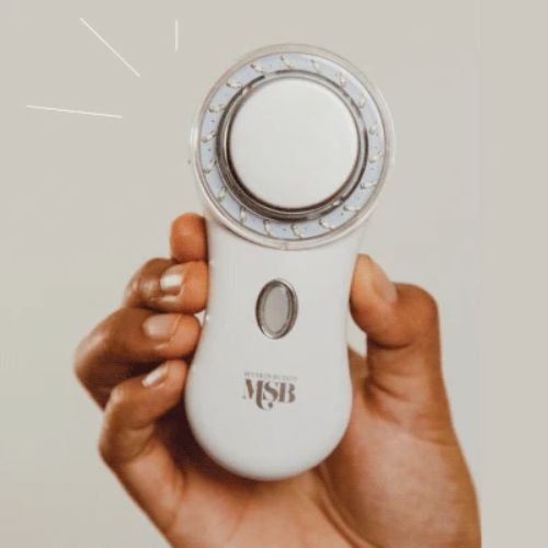 MySkinBuddy Boost – All-in-One LED, Ultrasonic, Heat & Ion Therapy Device