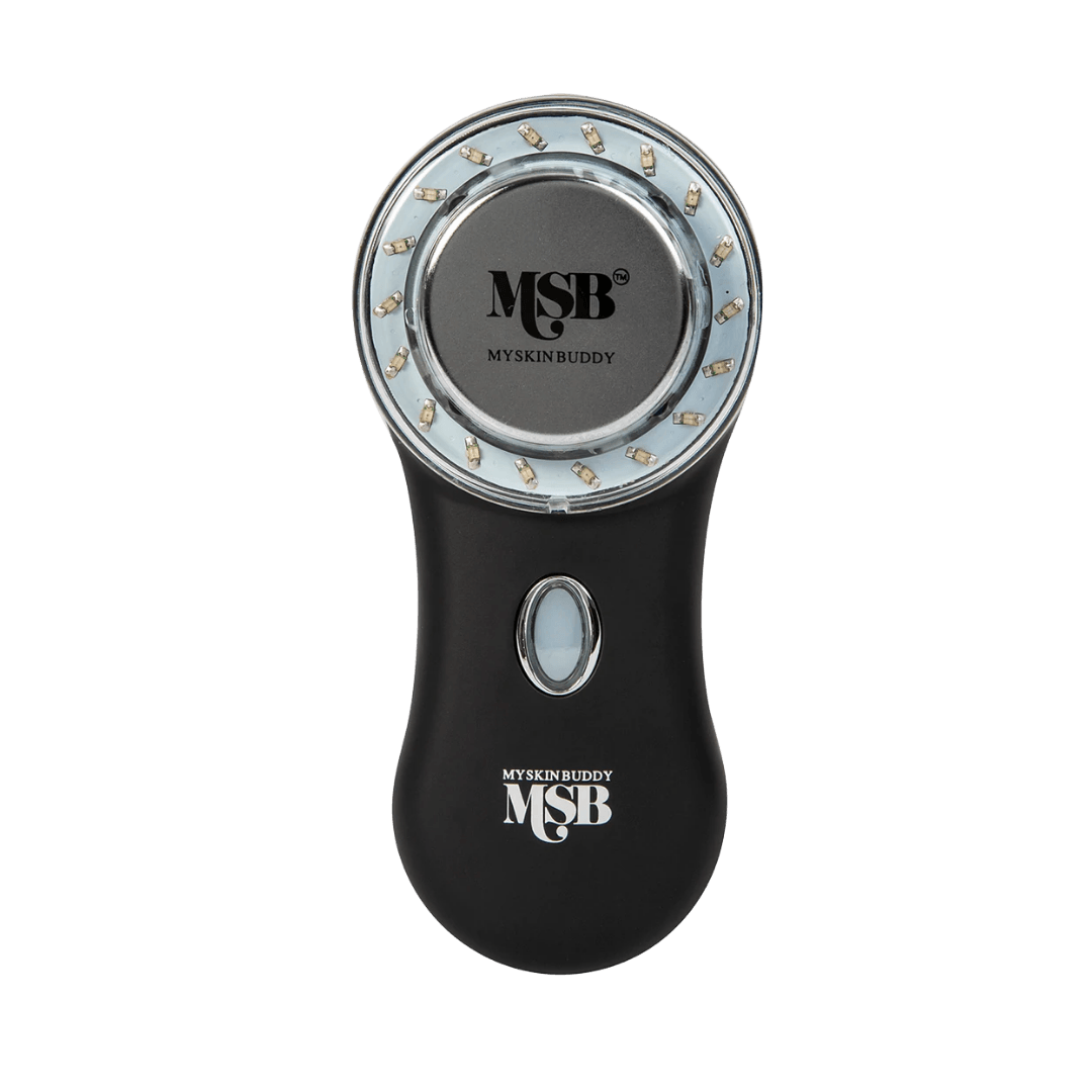 MySkinBuddy Boost – All-in-One LED, Ultrasonic, Heat & Ion Therapy Device