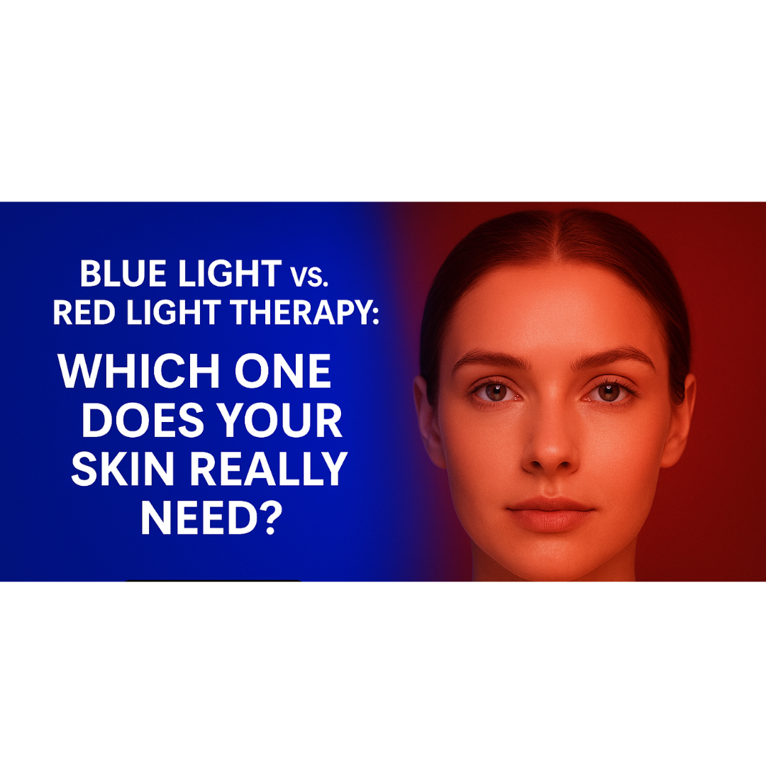 Blue light vs. red light therapy