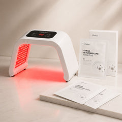 Omega LED device and Returning Core Sheet Mask bundle
