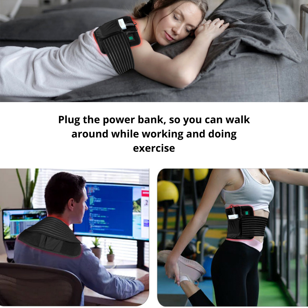 LED red light therapy belt