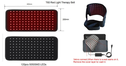 red light therapy belt for pain