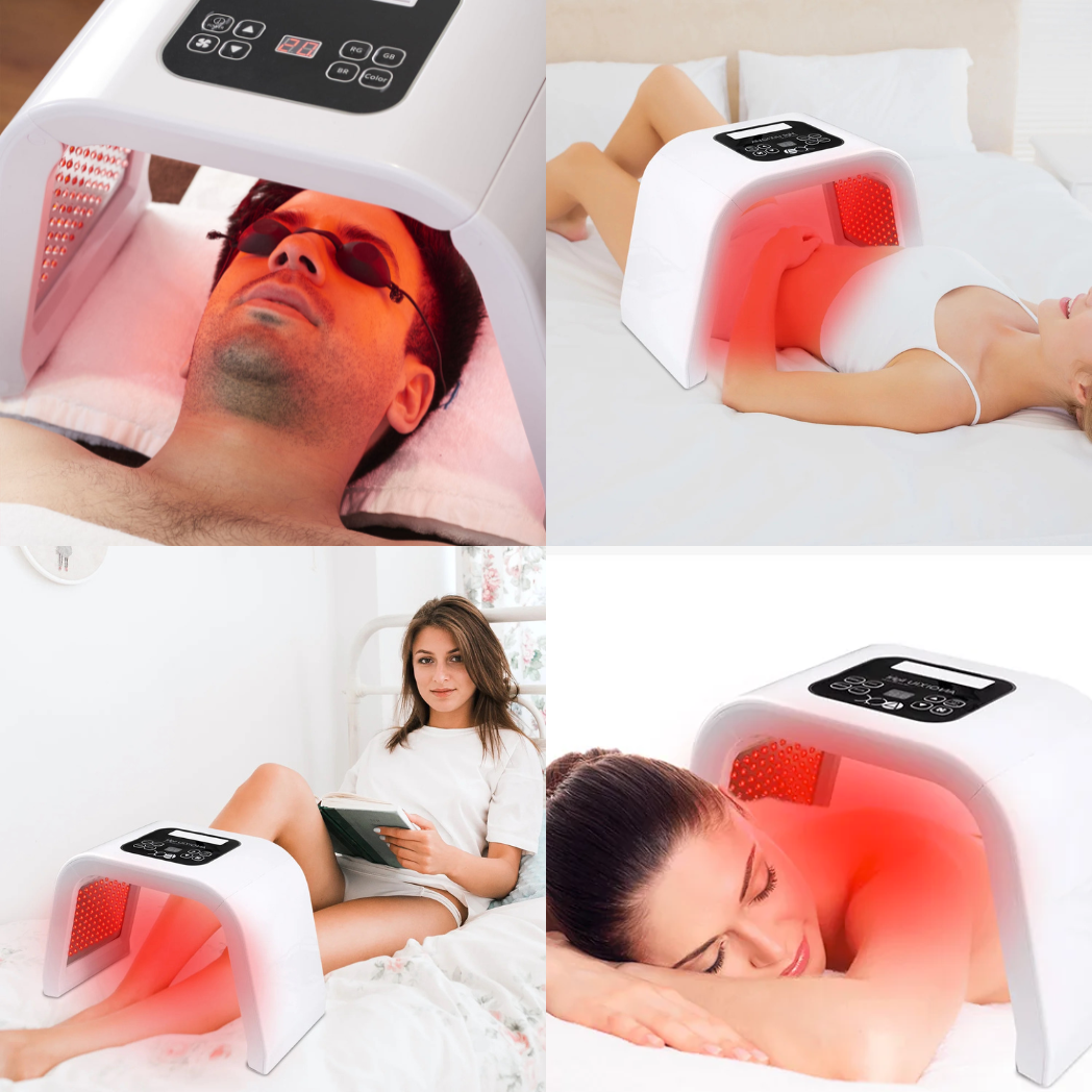 Omega LED light therapy device