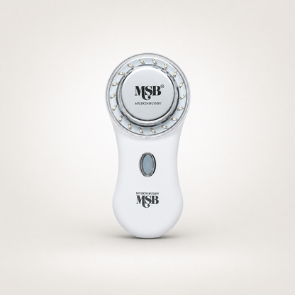 MySkinBuddy Boost – All-in-One LED, Ultrasonic, Heat & Ion Therapy Device