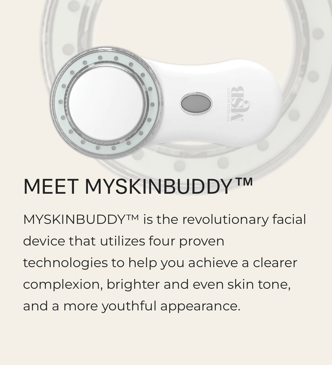 MySkinBuddy facial device