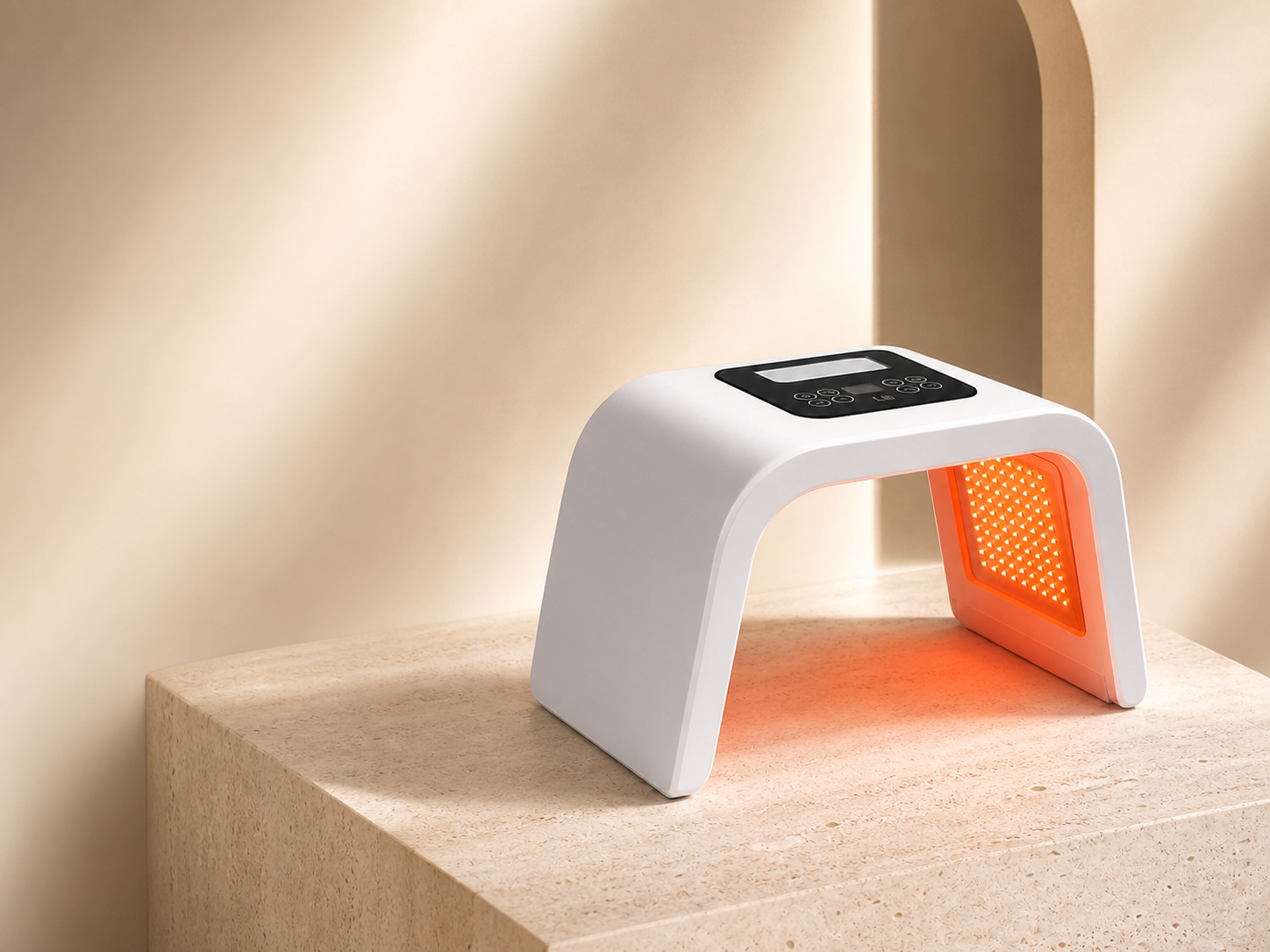 Omega LED light therapy device