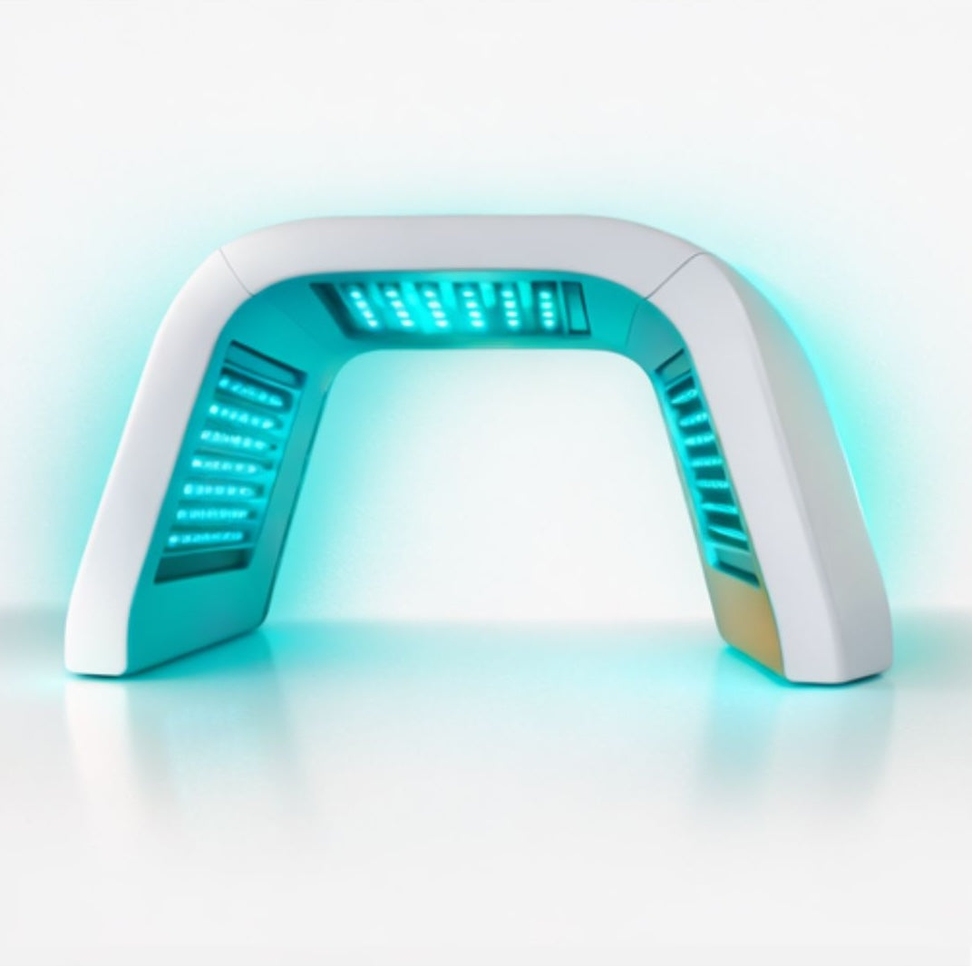 Omega LED cyan color therapy