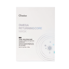 O'melon Omega Returning Core Sheet Mask packaging