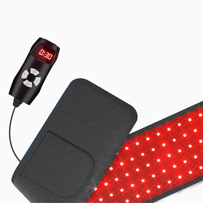 Luminmax LED red and near-infrared light therapy belt with LED panel, controller and extension strap
